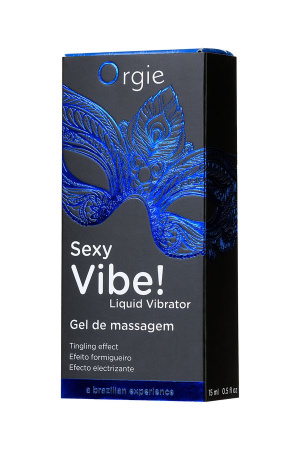 Жидкий вибратор ORGIE Sexy Vibe Liquid Vibrator, 15 мл